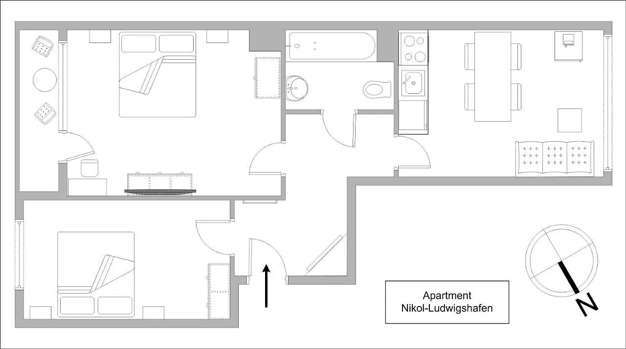 Apartments Nikol - Ludwigshafen Alemania